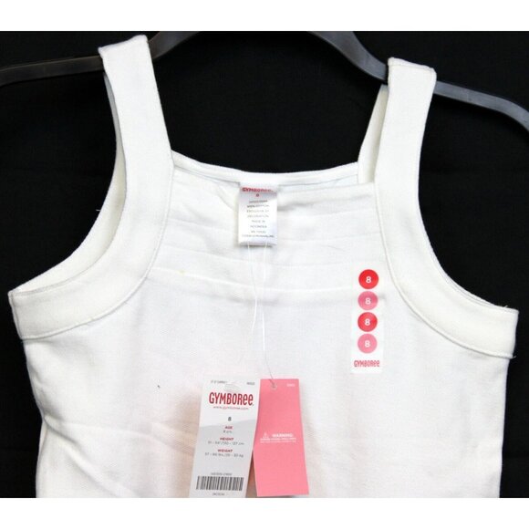 NEW 2007 Gymboree Candy Apple Tank Top sz 8 Shirt Applique Embroidery Pleated - Picture 3 of 6